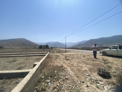 زمین ۲۵۰ متری دو نبش برجاده اصلی لیگوش تجاری مسکونی روستای لیگوش کجور �